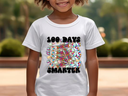 100 Days Of School Smarter Candy DTF Transfer - TED1169