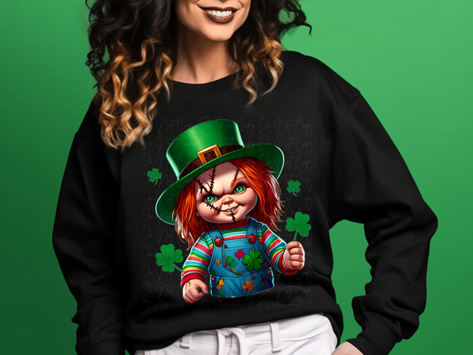 St. Patricks's Day Horror Chucky DTF Transfer - GMD1000