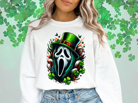 St. Patricks's Day Horror Ghostface DTF Transfer - GMD1007