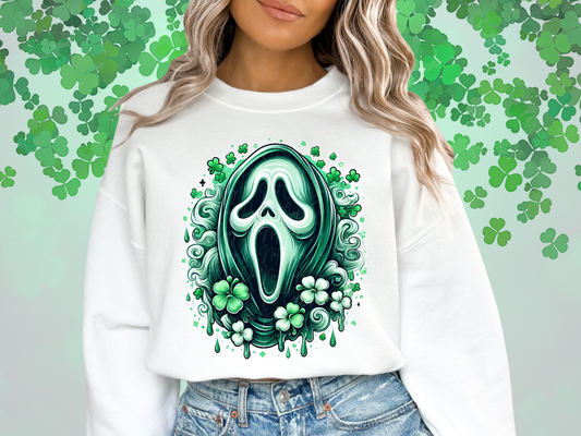 St. Patricks's Day Horror Ghostface DTF Transfer - GMD1008