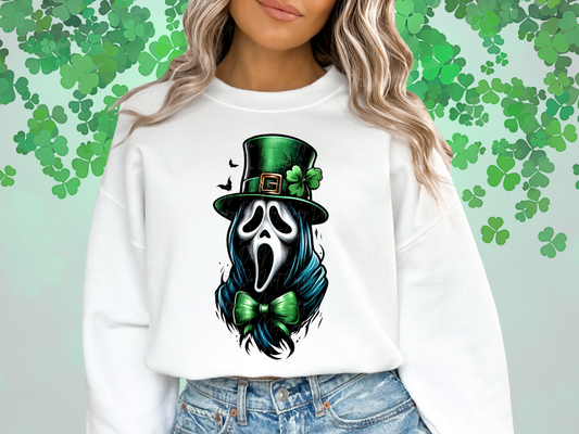 St. Patricks's Day Horror Ghostface DTF Transfer - GMD1009