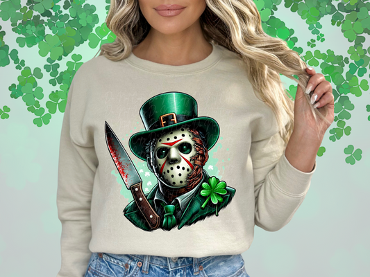 St. Patricks's Day Horror Jason DTF Transfer - GMD1014