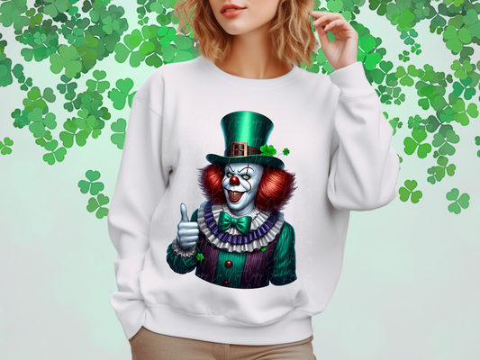 St. Patricks's Day Horror Pennywise DTF Transfer - GMD1021