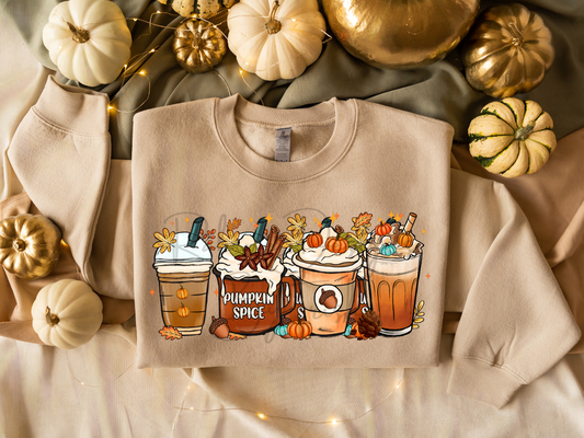 Autumn Coffee Pumpkin Spice Sweatshirt