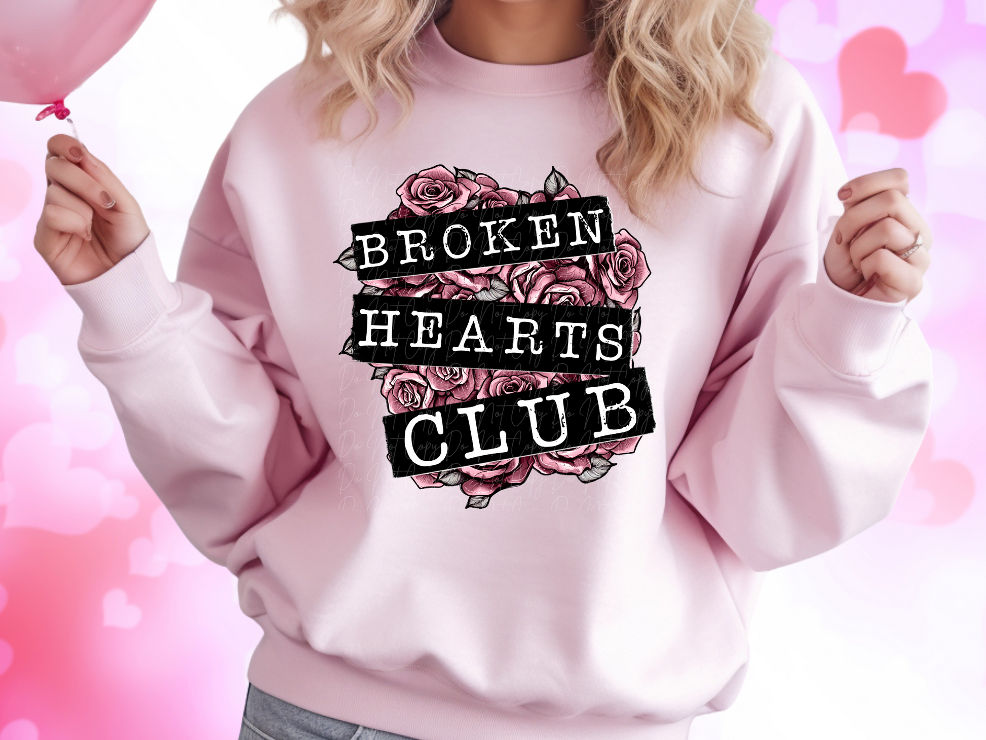 Broken heart club store hoodie