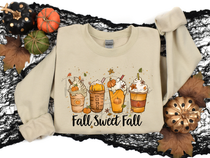 Fall Sweet Fall Coffee Sweatshirt