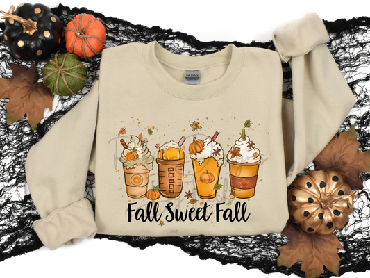 Fall Sweet Fall Coffee Sweatshirt