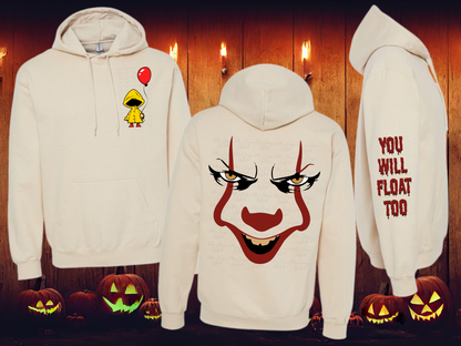 Pennywise and Georgie You Will Float Too Sweatshirt