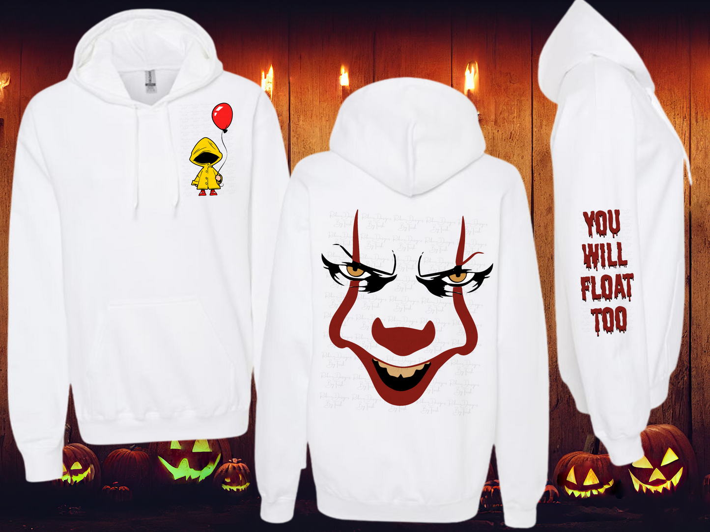 Pennywise and Georgie You Will Float Too Sweatshirt