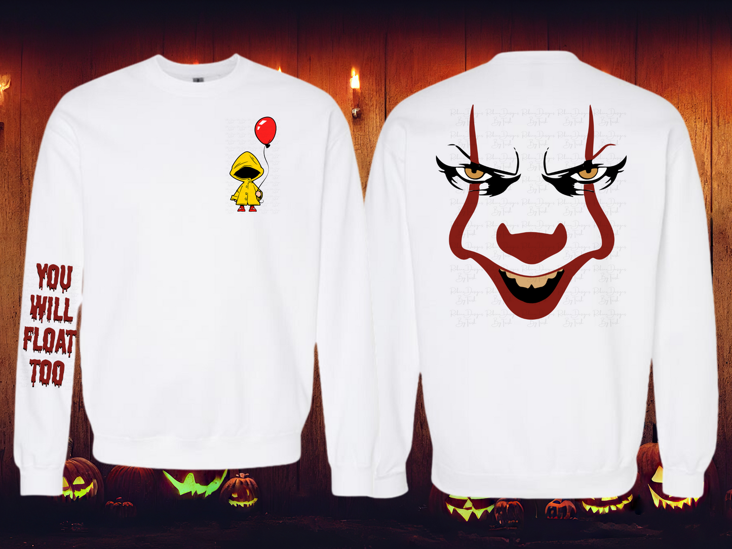 Pennywise and Georgie You Will Float Too Sweatshirt