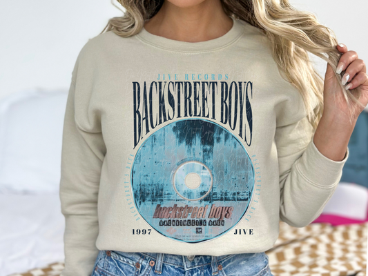 Backstreet Boys Backstreets Back Music Nostalgia Records DTF Transfers - KPI2297